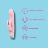 Vibratore Rabbit con Rotazione e Vibrazione