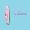 Vibratore Rabbit con Rotazione e Vibrazione